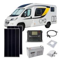 Solrn set Karavan 360 PWM 120Ah baterie
