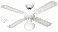 Stropn ventiltor Bali white