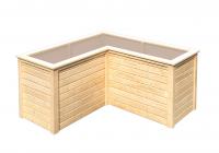 vyven zhon KARIBU HOCHBEET 190 L-FORM (23620) natur