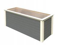 vyven zhon KARIBU HOCHBEET 282 (91550) terragrau
