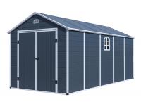 Zahradn domek G21 Boston 1104 - 241 x 456 cm, plastov, ed
