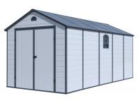 Zahradn domek G21 Boston 1104 - 241 x 456 cm, plastov, svtle ed