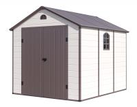 Zahradn domek G21 Boston 670 - 241 x 278 cm, plastov, bov
